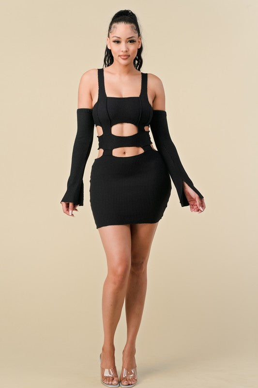 Stay Wild Cut Out Mini Dress